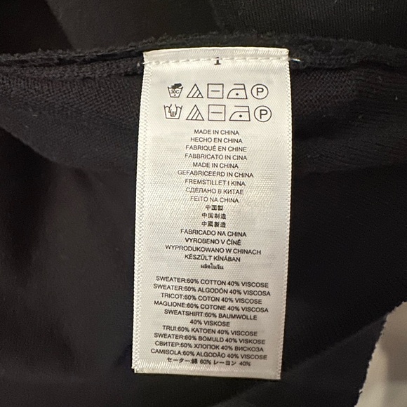 Michael Kors size S knit cardigan with leather detail - Picture 2 of 4